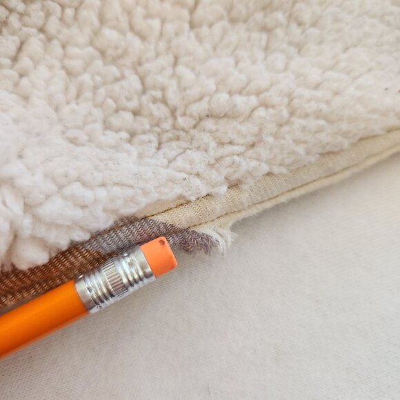 Victory Outfitters Plaid Snap Front Sherpa Lined Flannel Shirt Jacket Cozy - Picture 7 of 11